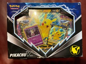 Caja de Pokemon Picachu