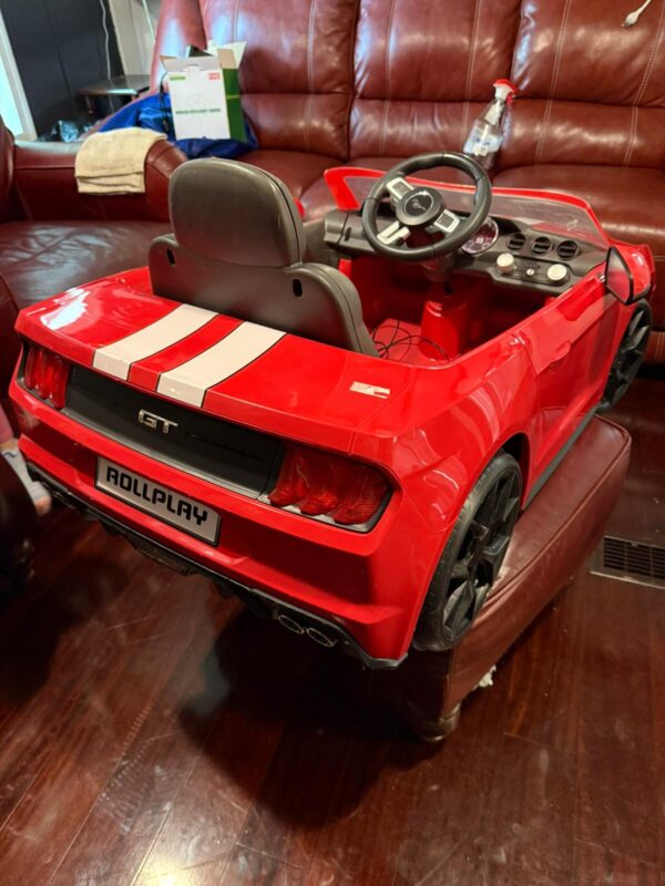 Carro Rojo Electrico Manejable