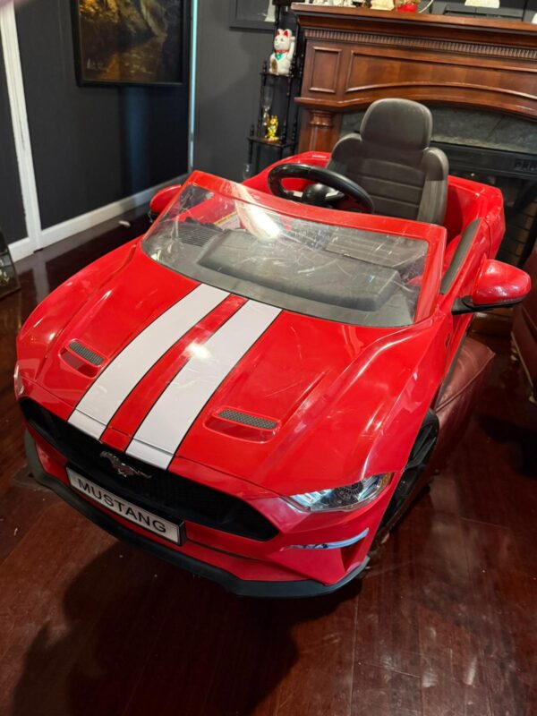 Carro Rojo Electrico Manejable
